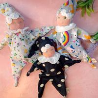 Bambola doudou in stile Waldorf per neonati