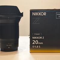 nikon Z 20 mm f1.8 S