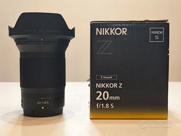 nikon Z 20 mm f1.8 S