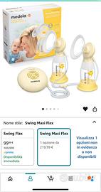 Tiralatte Medela Swing Maxi Flex