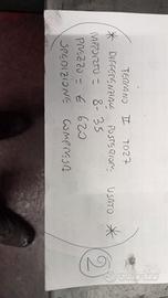 DIFFERENZIALE POSTERIORE USATO TERRANO II TD27