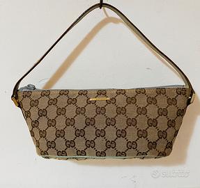 Gucci baguette originale in tela