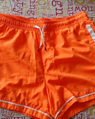 Costume mare brugi arancione 8-10 anni