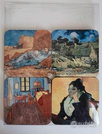 Sottobicchieri in sughero Van Gogh NUOVI 