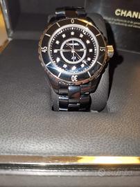 Orologio CHANEL J12 Ceramica Nera - 12 Indici Diam
