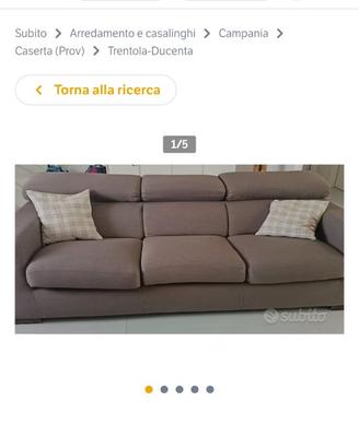 Divano poltrone e sofà marrone