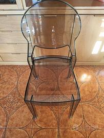 Sedia design IGLOO Scab fumé 