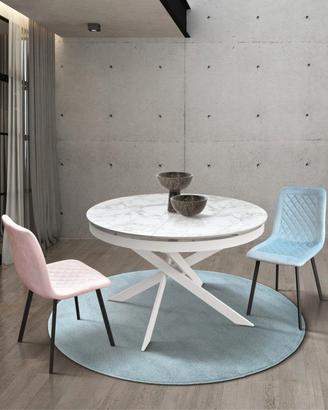 Nuovo tavolo allungabile in ceramica di design
