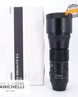 Sigma 150-600 f/5-6.3 DG C (Canon) Usato (G944)
