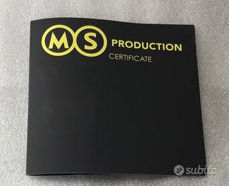 Pezzi carbonio ms production con certificazione