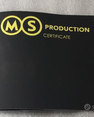 Pezzi carbonio ms production con certificazione