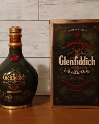 Whisky Glenfiddich 18 years old in ceramica