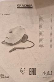 VAPORETTO KARCHER SC3 EASYFIX NUOVO