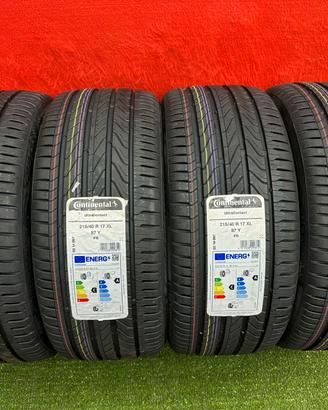 215 40 17 Gomme Estive 2026 Audi A1 S1 215/40R17