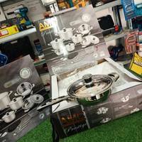 Batteria Pentole 23pz inox NUOVA 