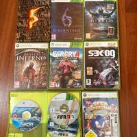 Lotto giochi xbox 360