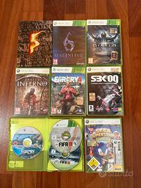 Lotto giochi xbox 360