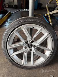 4 cerchi originali audi + gomme