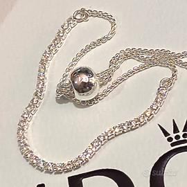 Bracciale tennis Pandora in argento 925