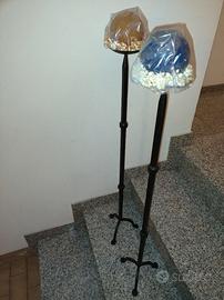 Candelabri in ferro battuto