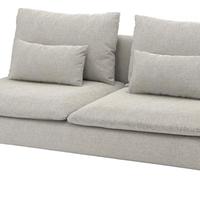 Divano 2 posti IKEA tessuto beige/marrone
