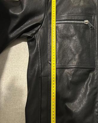 giubbotto in pelle uomo Dondup