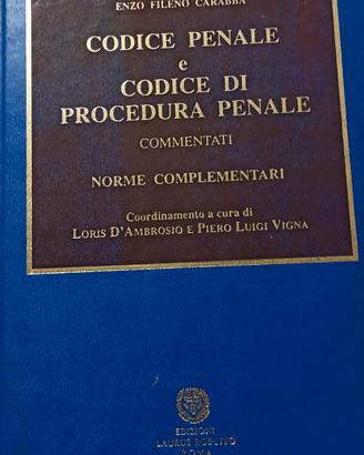 Codice  Penale e Procedura Penale