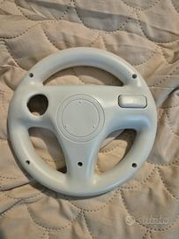 Volante per Nintendo Wii - Bianco - Ideale per Mar
