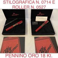 DELTA GIULIETTA stilografica pennino oro sfera