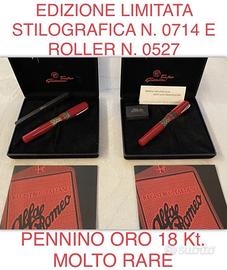 DELTA GIULIETTA stilografica pennino oro sfera