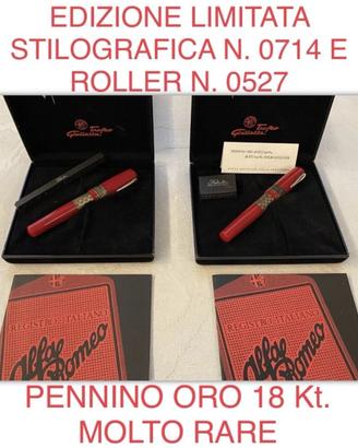 DELTA GIULIETTA stilografica pennino oro sfera