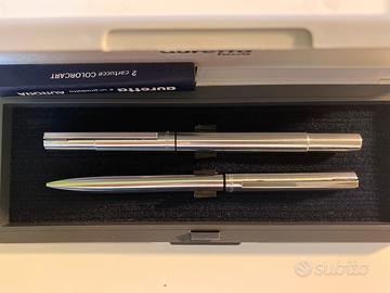 Set penna stilografica e a sfera Auretta Lusso