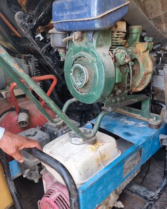 Motocompressore+motopompa funzionanti