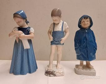 porcellana statuine bambini