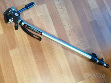 Monopiede Manfrotto 079 + testa girevole