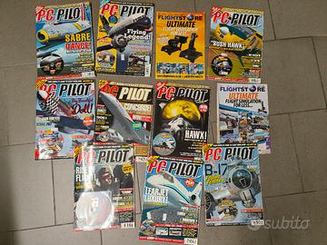 lotto riviste PC pilot  per Flight simulator