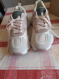 Sneakers Chunky Platform Donna YES BONBON - Pastel