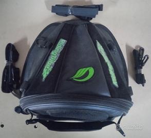 Borsa passeggero Riding Tribe nero verde