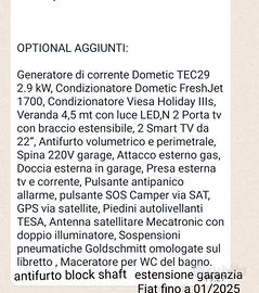 Camper semintegrale mobilvetta krosser p90