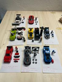 Lotto 8 set lego speed champions completi