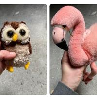 Numerosi peluche vari con possibilità di set