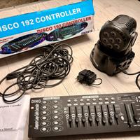 Testa mobile + mixer DMX512