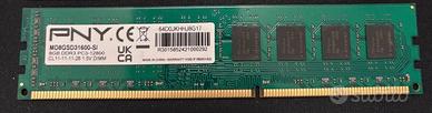 RAM DDR3 8GB 1600MHz PNY PC Desktop – DIMM