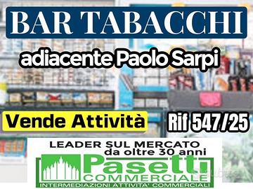 BAR TABACCHI CON CUCINA adiacente a Paolo Sarpi
