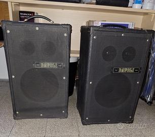 coppia DAVOLI Casse passive VINTAGE ORIGINALI