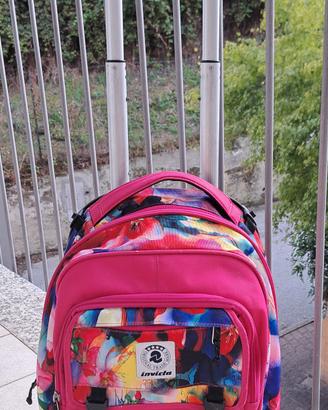 zaino scuola trolley invicta