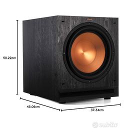 Klipsch SPL-120 Subwoofer Alimentato 30cm