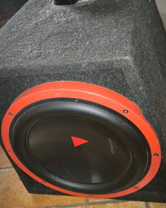 2 subwoofer + 2 amplificatori + 2 casse 