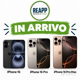 IN ARRIVO IPHONE 16 - 16 PRO - 16 PRO MAX