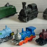 Kinder Sorpresa 6 treni promotoys Littorina verde
